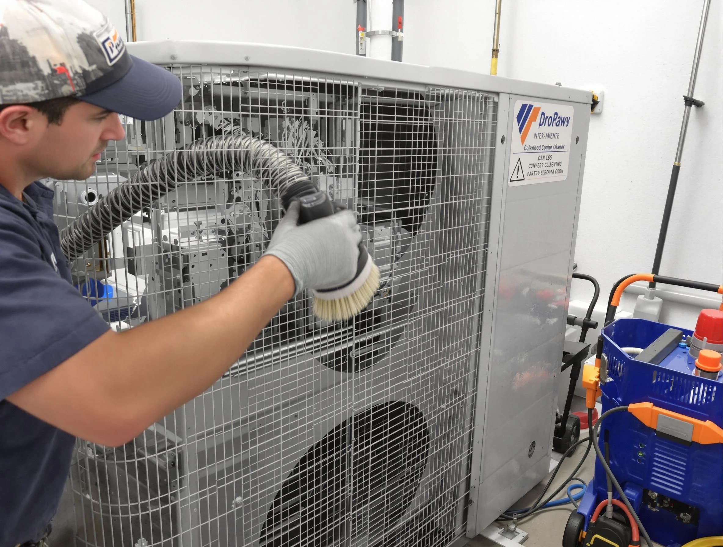 Paradise Valley Air Duct Cleaning specialist performing precision AC coil cleaning for improved system performance in Paradise Valley