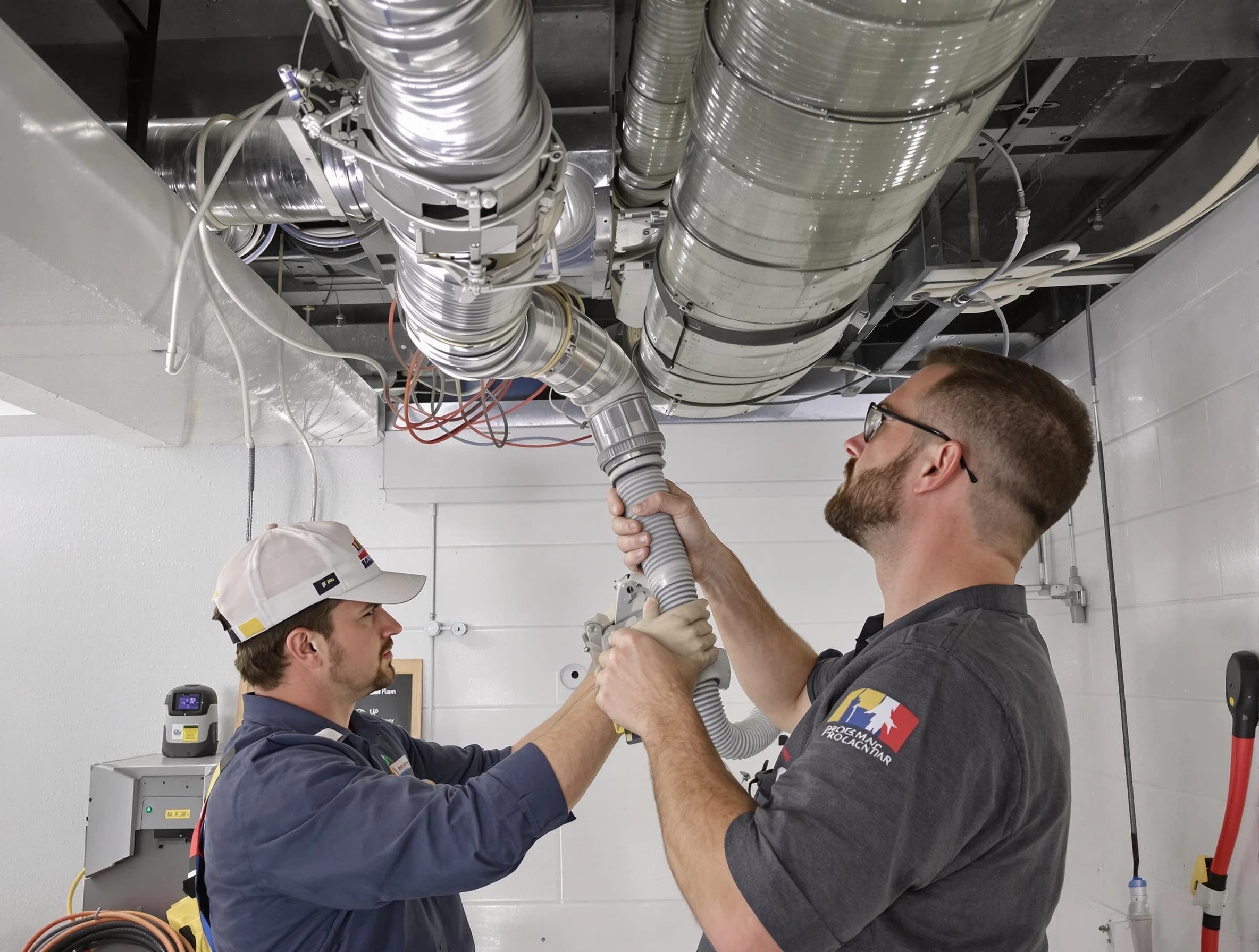 Paradise Valley Air Duct Cleaning technician performing thorough AC duct cleaning in Paradise Valley