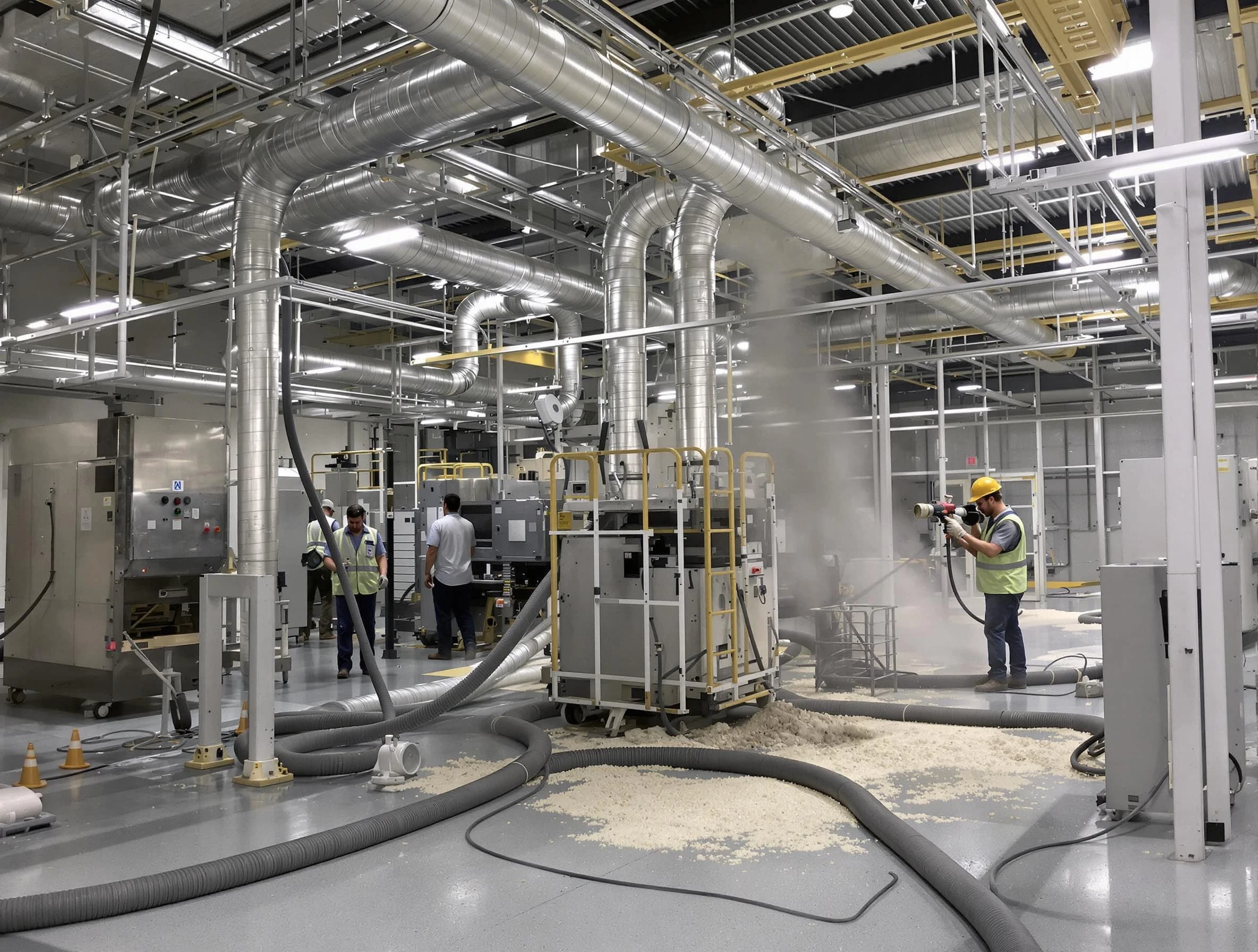 Heavy-duty industrial duct cleaning by Paradise Valley Air Duct Cleaning in Paradise Valley