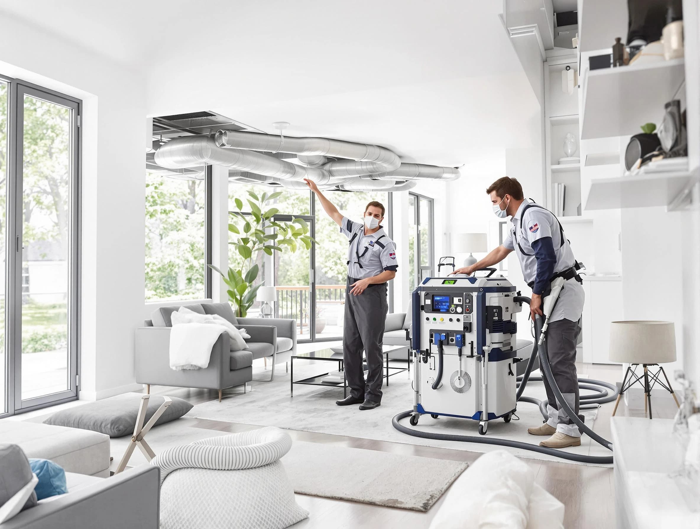 Paradise Valley Air Duct Cleaning professional conducting pure air duct cleaning with state-of-the-art equipment in Paradise Valley