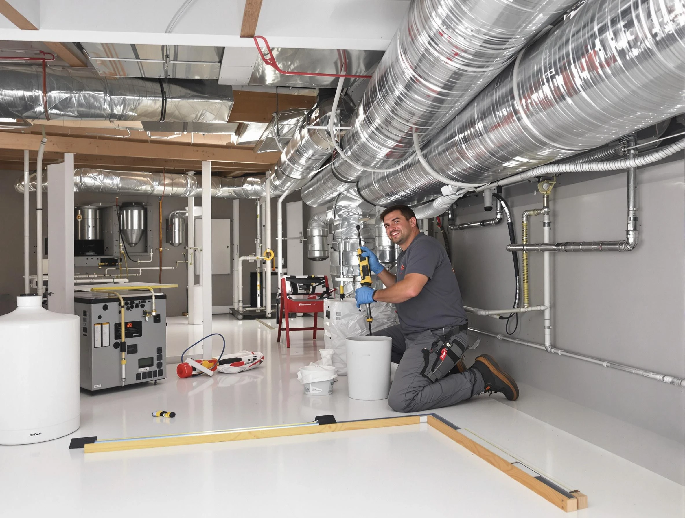 Professional duct sealing service by Paradise Valley Air Duct Cleaning in Paradise Valley