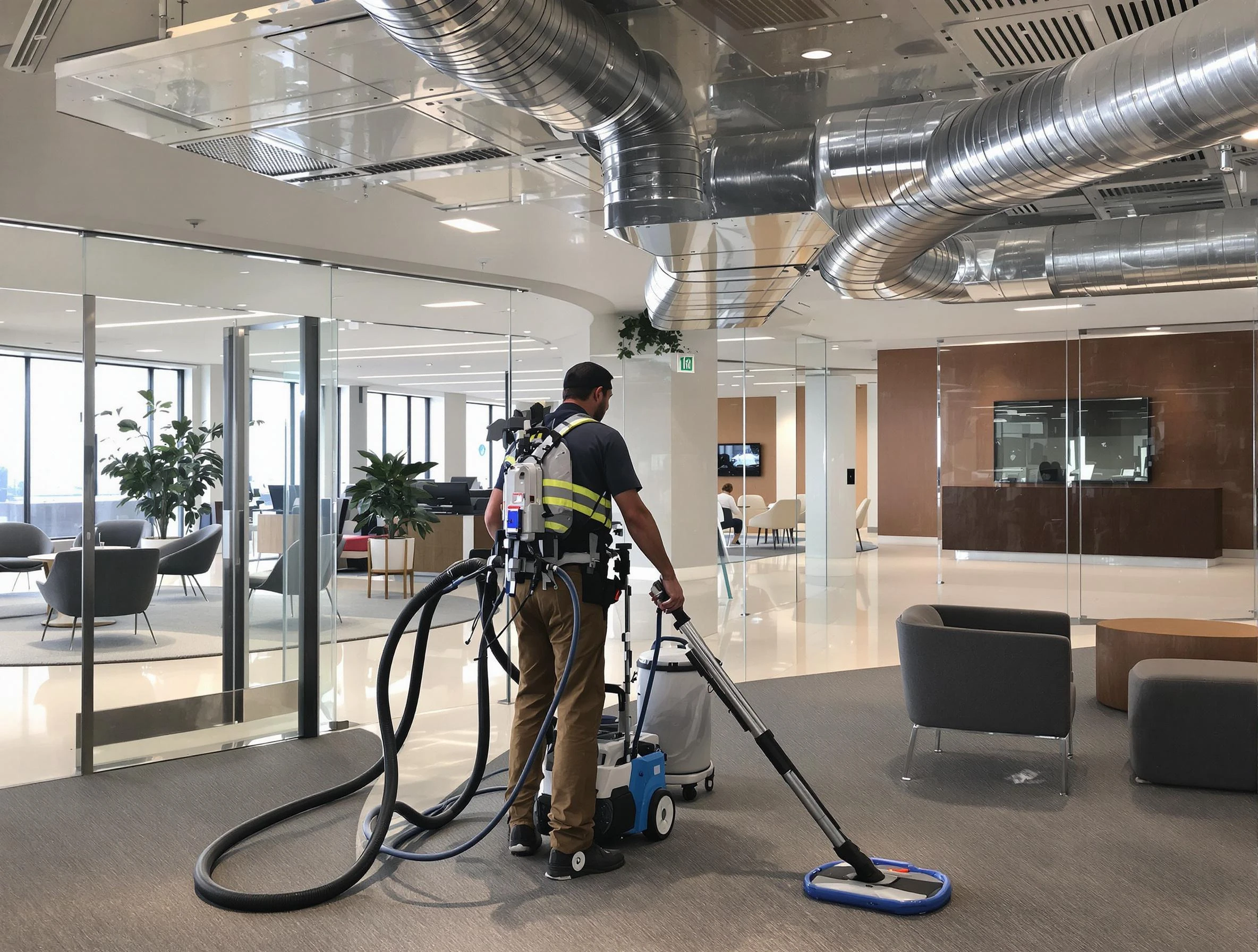 Commercial duct cleaning service by Paradise Valley Air Duct Cleaning in Paradise Valley