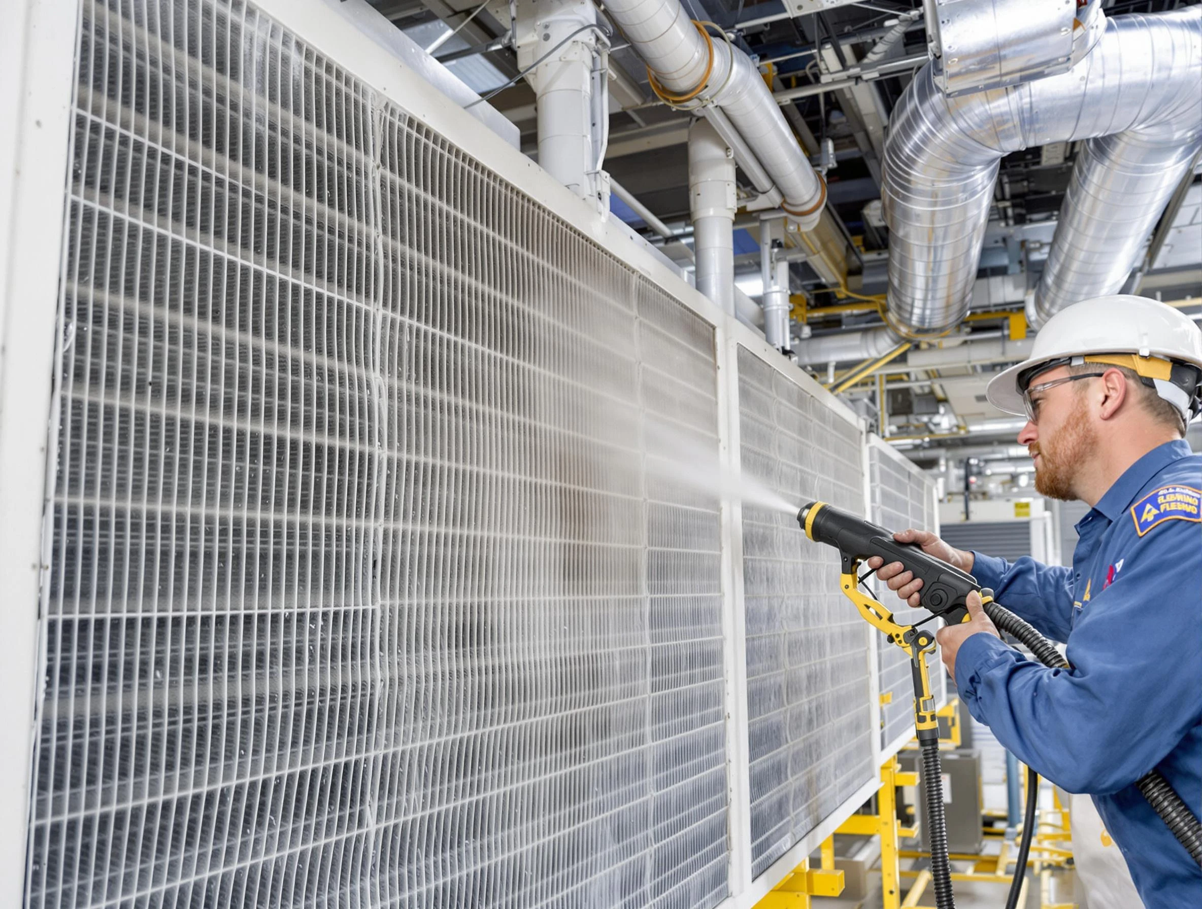 Professional commercial coil cleaning by Paradise Valley Air Duct Cleaning in Paradise Valley