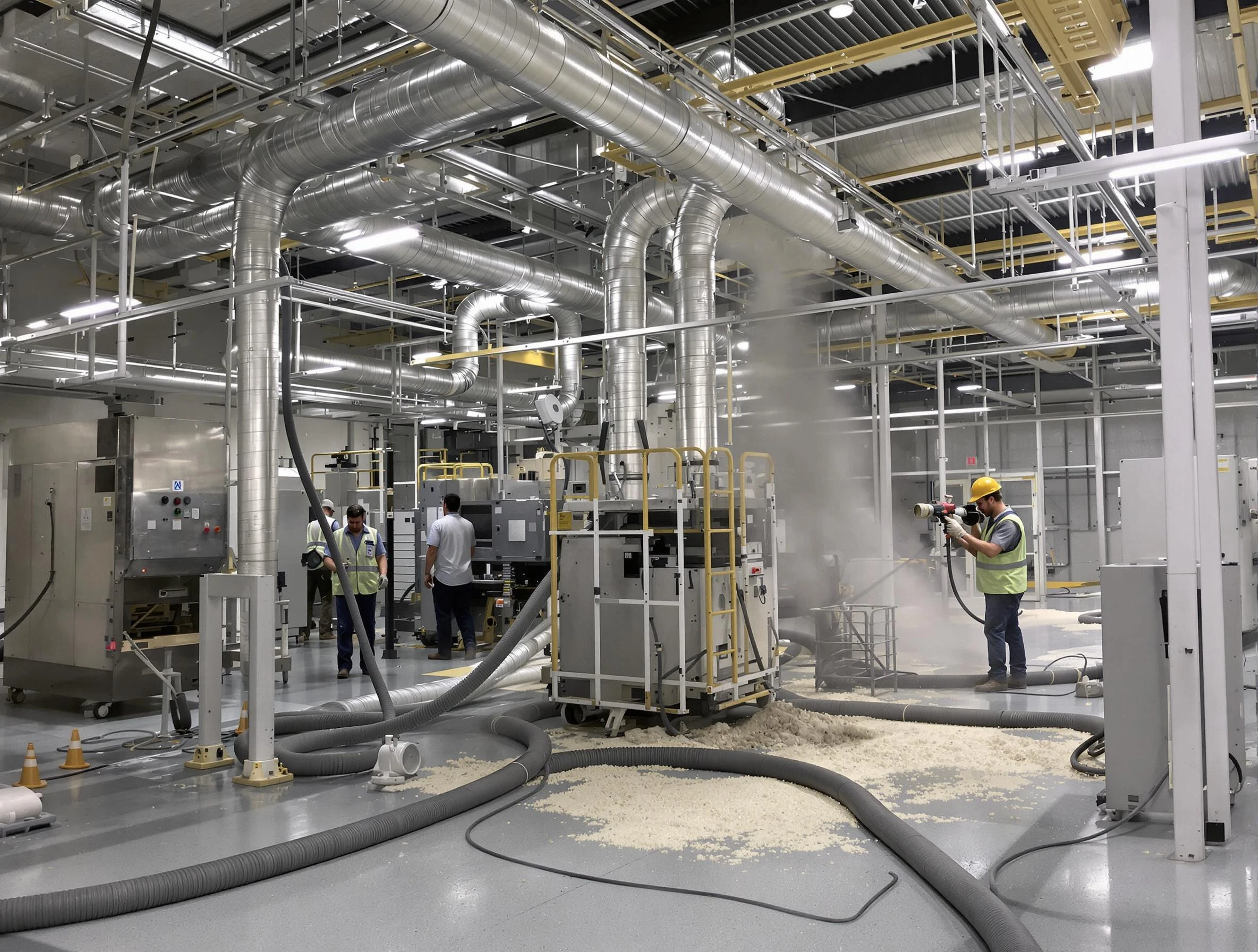 Heavy-duty industrial duct cleaning by Paradise Valley Air Duct Cleaning in Paradise Valley